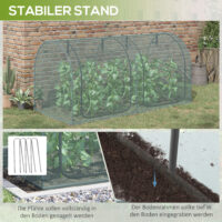 Frühbeet Gewächshaus 2.49x1.2x1.2m