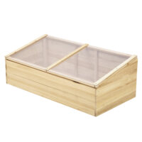 Frühbeet Gewächshaus Balkon Treibhaus Pflanzschrank Holz