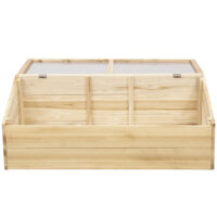 Frühbeet Gewächshaus Balkon Treibhaus Pflanzschrank Holz