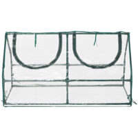 Frühbeet Gewächshaus Treibhaus Tomatenhaus 2 Fenster 120cm