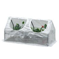 Frühbeet Gewächshaus Treibhaus Tomatenhaus 2 Fenster 120cm