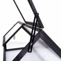 Frühbeet Pflanzbeet Gewächshaus FSC zertifiziert 108x57x54cm anthrazit