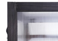 Frühbeet Pflanzbeet Gewächshaus FSC zertifiziert 108x57x54cm anthrazit