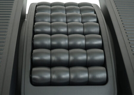 Fussstütze Fussablage für Bürostuhl mit Massage-Rollen höhenverstellbar