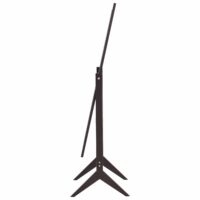 Ganzkörperspiegel Spiegel mit Standfuss 47x46x148 cm braun