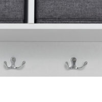 Wandgarderobe Horsens mit Aufbewahrungsboxen 100x20x30cm