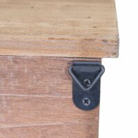 Garderobe Wandgarderobe Shabby Tanne Holz Vintage Patchwork