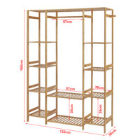 Garderobenständer Bambus