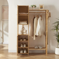 Garderobenständer Oldsum Bambus