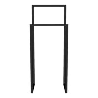 Garderobenständer 90x40x25cm Stahl