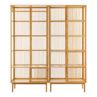 Garderobenset aus 1x Standregal + 1x Kleiderständer