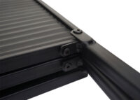 Garten Paravent Raumteiler Sichtschutz Metall 200x121cm schwarz