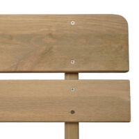 Gartenbank Holzbank Gastro-Qualität Massiv-Holz 148cm natur