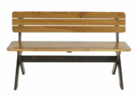 Gartenbank JAM-J83 Massiv-Holz FSC-zertifiziert 148cm