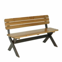 Gartenbank JAM-J83 Massiv-Holz FSC-zertifiziert 148cm
