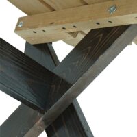 Gartenbank JAM-J83 Massiv-Holz FSC-zertifiziert 148cm