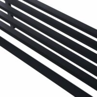 Gartenbank Metall 2-Sitzer 125x62x82cm