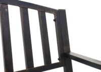 Gartenbank Metall 2 Sitzer vintage bronze 127cm