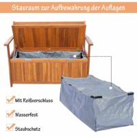 Gartenbank Sitzbank Truhenbank mit Aufbewahrung