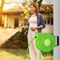 Gartenschlauch Schlauchtrommel 10m Automatik Schlauchaufroller