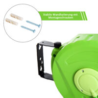 Gartenschlauch Schlauchtrommel 10m Automatik Schlauchaufroller