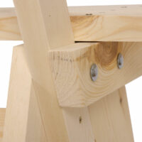 Gartensitzgruppe Oslo Gastroqualität massiv ~ natur