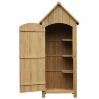 Gerätehaus Gartenhaus Geräteschuppen Holz 179cm