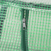 Gewächshaus 180x60x60cm Grün mit Fenster Frühbeet