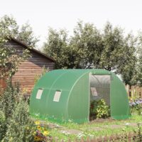 Gewächshaus 3x3x2m Folientunnel Tomatenhaus