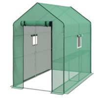 Gewächshaus Blache 140x213x190cm Ersatz-Folie für Gewächshaus