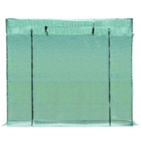 Gewächshaus Tomatenhaus Pflanzenhaus mit Fenster 200x77x170cm