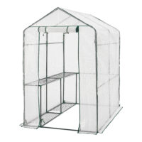 Gewächshaus Oosterhout mit Ablagen 120x186x190cm