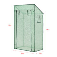 Tomatengewächshaus Marzano 100x60x174cm Grün