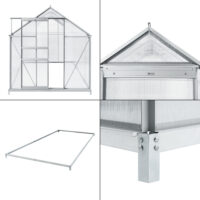 Gewächshaus Treibhaus Oisterwijk 370x190cm