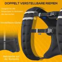 Gewichtsweste 5kg Trainingsweste Laufweste