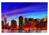 Glasbild T116 Poster Motiv 40x60cm New York