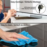 Glaskeramikkochfeld Rahmenlos 3000W