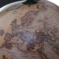 Globusbar Hausbar Barwagen ~ Weltkugel Ø 33cm