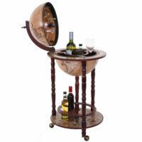 Globusbar Hausbar Barwagen ~ Weltkugel Ø 33cm