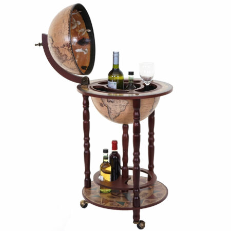 Globusbar Hausbar Barwagen ~ Weltkugel Ø 33cm