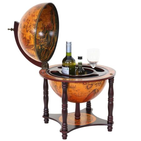 Globusbar Hausbar Weinregal ~ Weltkugel Ø 33cm