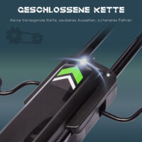 Gokart Kinderfahrzeug mit verstellbarem Sitz 5-12 Jahre