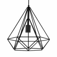 Hängeleuchte Diamond Industrial ø40cm Schwarz