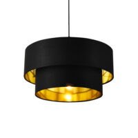 Hängeleuchte Lopar Ø 40cm Schwarz Gold