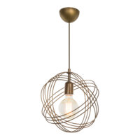 Hängeleuchte Hove E27 Metall Bronze Antik