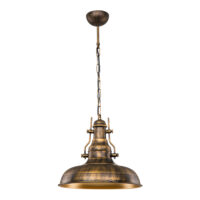 Hängeleuchte Eastleigh E27 Metall Bronze Antik