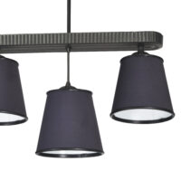 Hängeleuchte Ruislip 3-flammig Anthrazit