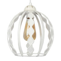 Hängeleuchte Finchley Weiss