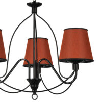 Kronleuchter Hatfield 3xE27 Orange