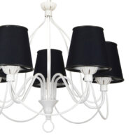 Kronleuchter Hatfield 5xE27 Navyblau